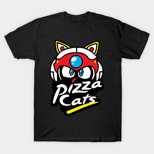 Pizza Cats - Samurai Pizza Cats T-Shirt by johnoconnorart